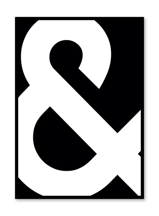 Ampersand, Poster
