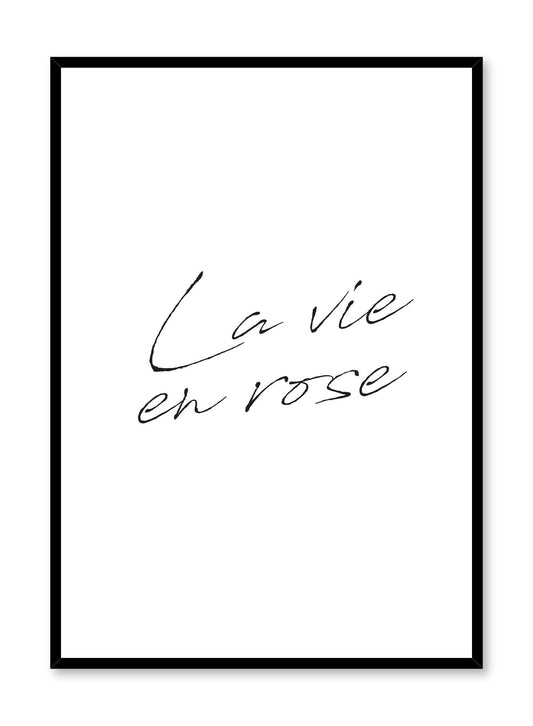 La Vie En Rose, Poster