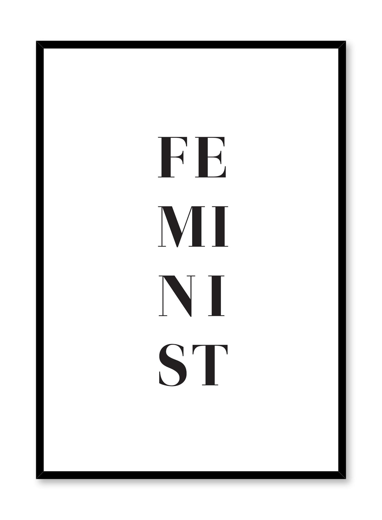 Feminist, Poster